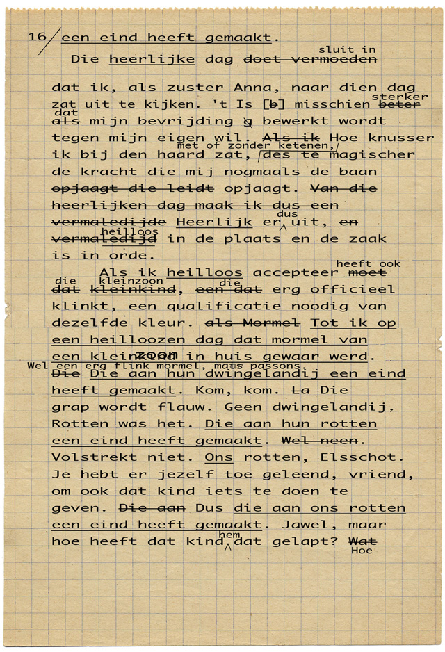 AdsM1-16 Topografische transcriptie